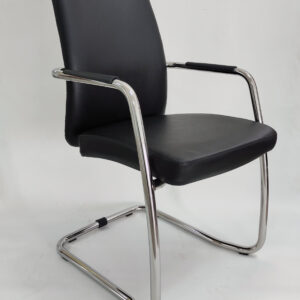 chaise cbfdh luge chrome revétement noir