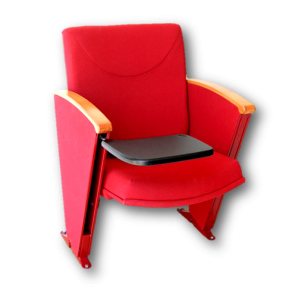 Chaise Amphi "Triangle" Rembourrée avec Écritoire – Image 2
