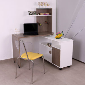 Bureau HD + Etagères