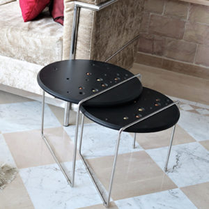Table Basse Coccinelle cercle