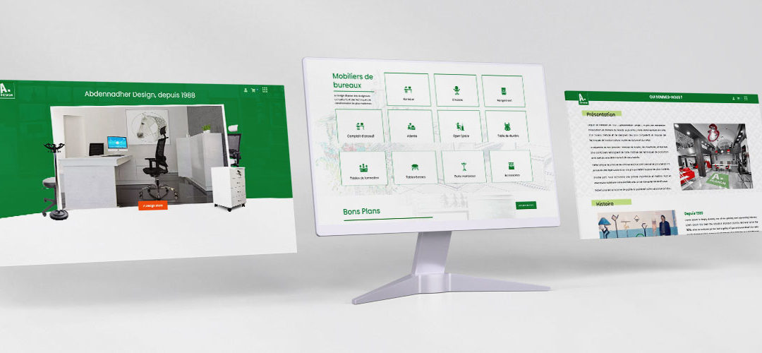 A.Design dévoile le nouveau design de son site internet