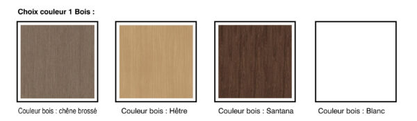 Les différents couleur du plateau