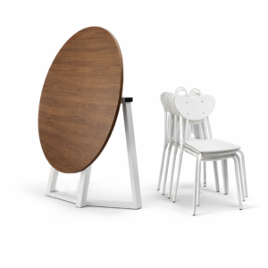 Table pliante ronde 4 places