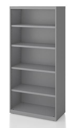 Rangements à étagères métallique